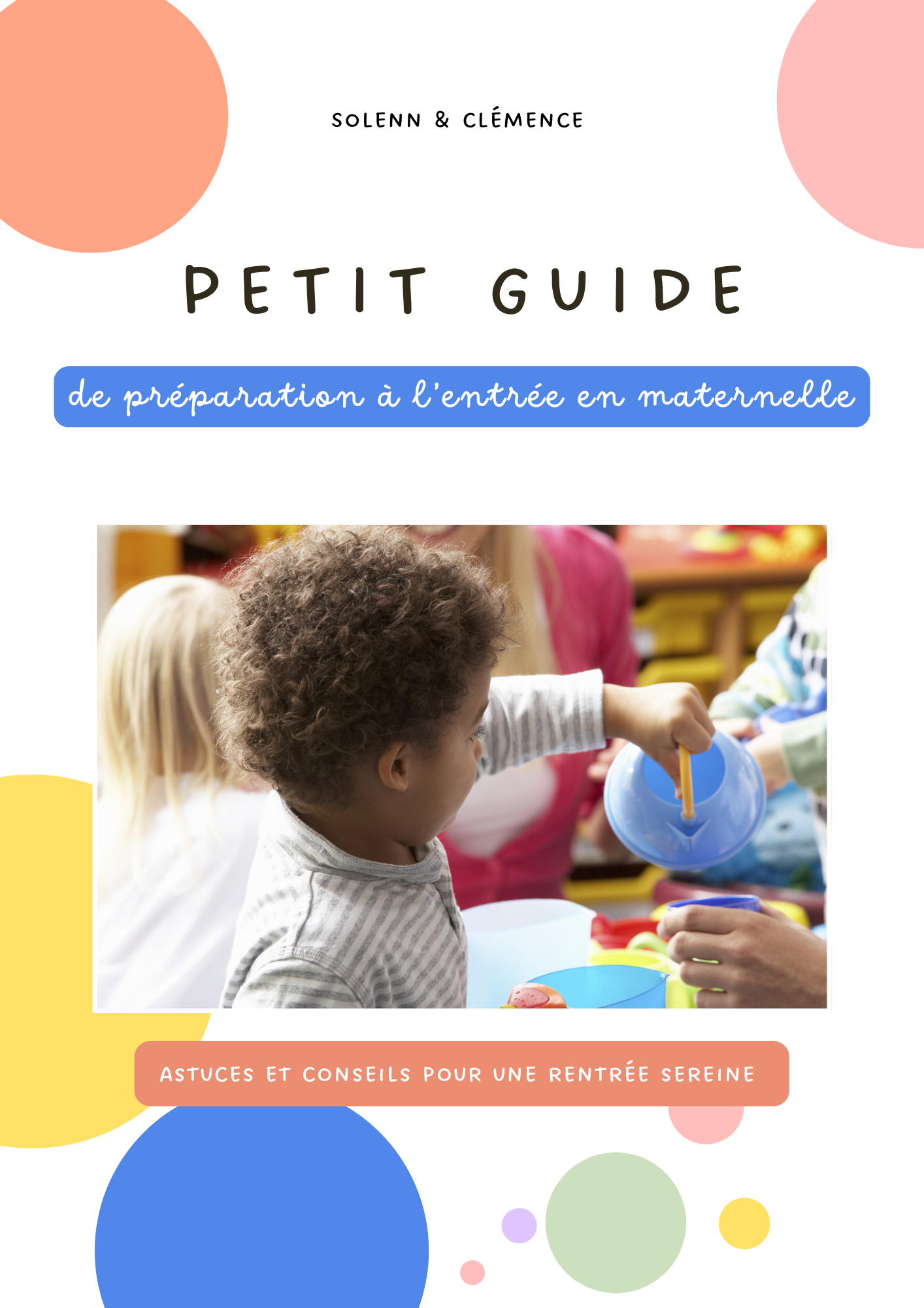 Pack Livrets - Préparer à la première rentrée en maternelle
