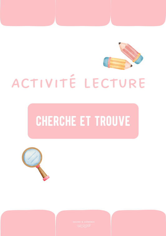 Activité lecture - Cherche et trouve