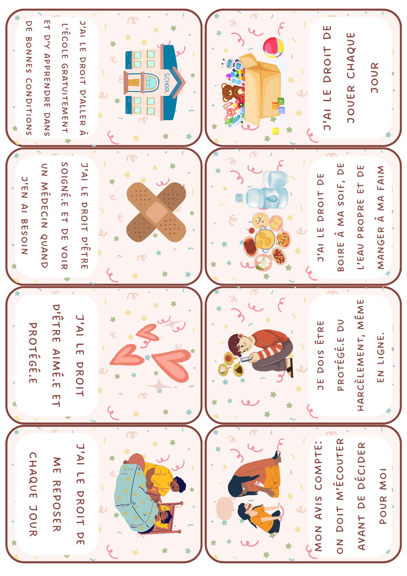 Bingo - Droits des enfants