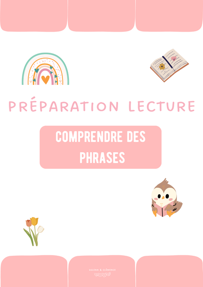 Activité préparation lecture - compréhension