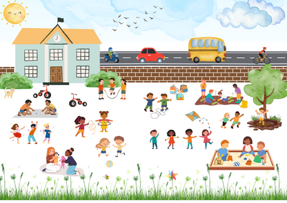 Activité cherche et trouve - Spécial école