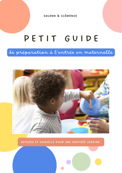 Pack Livrets - Préparer à la première rentrée en maternelle